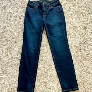Talbots dark wash blue jeans, size 4